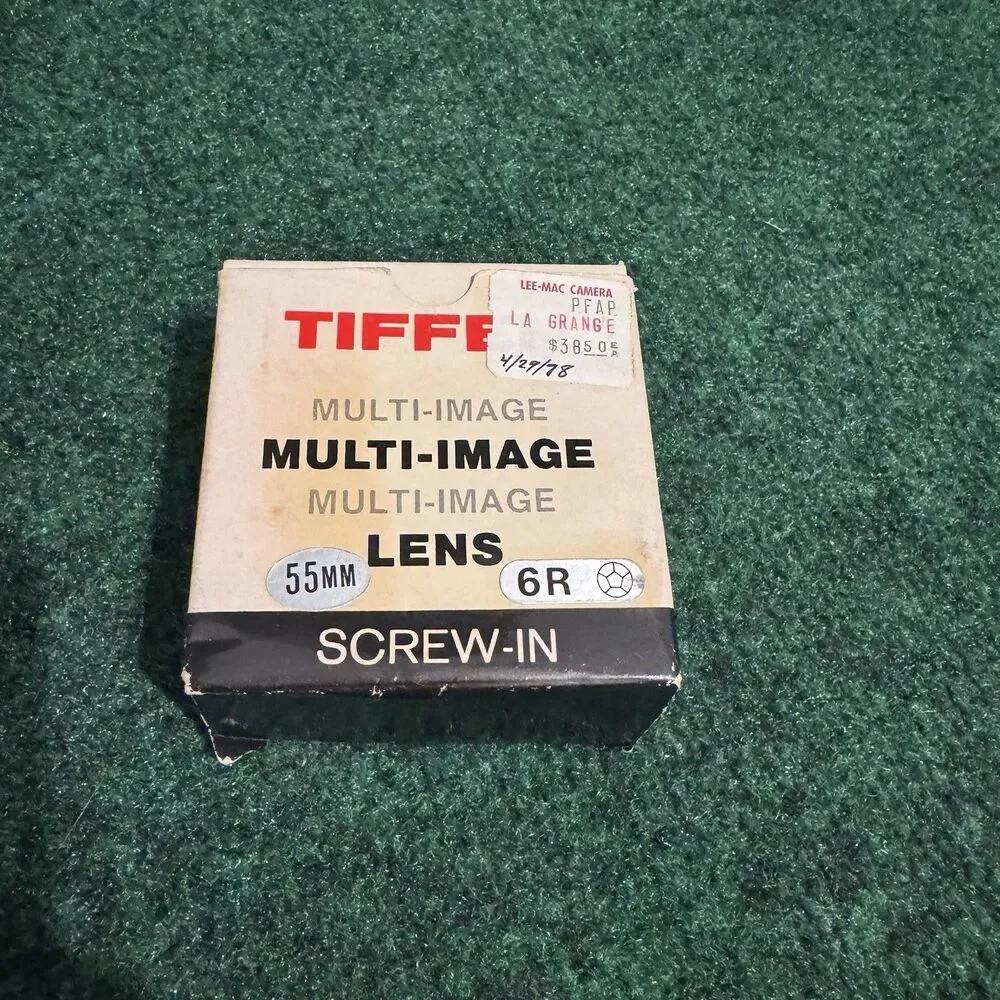 Vintage TIFFEN 5R MULTI-IMAGE  55mm Filter Lens with Case - Japan